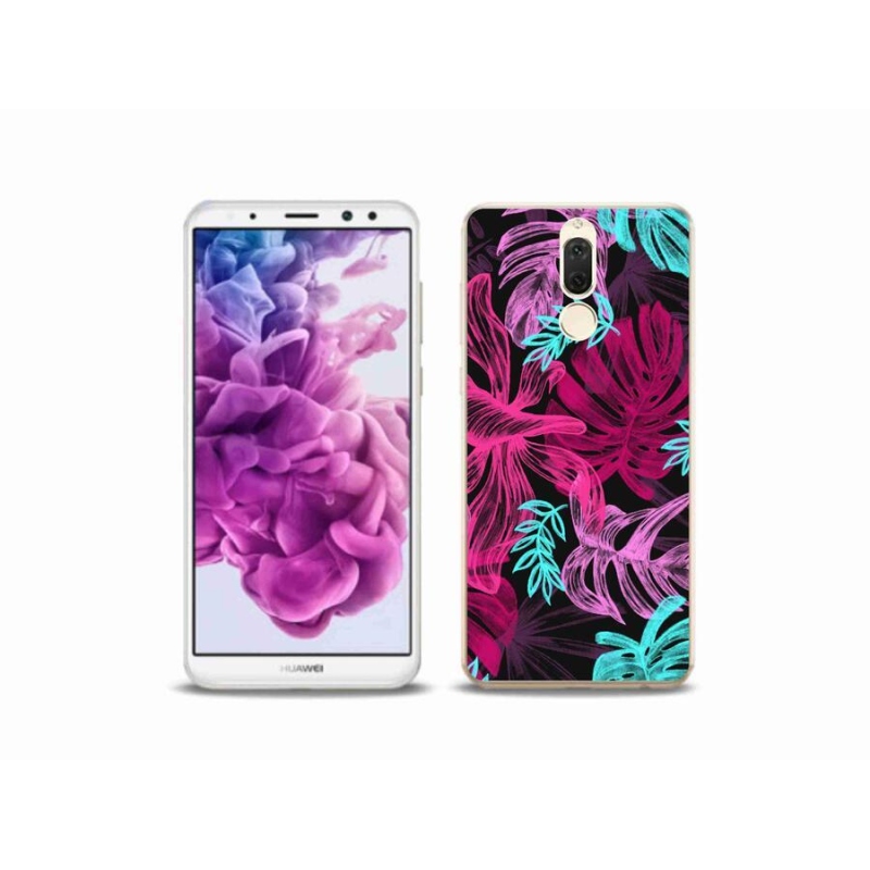 Gél borító mmCase a mobil Huawei Mate 10 Lite - virágok 1