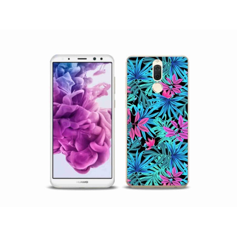 Gél borító mmCase a mobil Huawei Mate 10 Lite - virágok 3