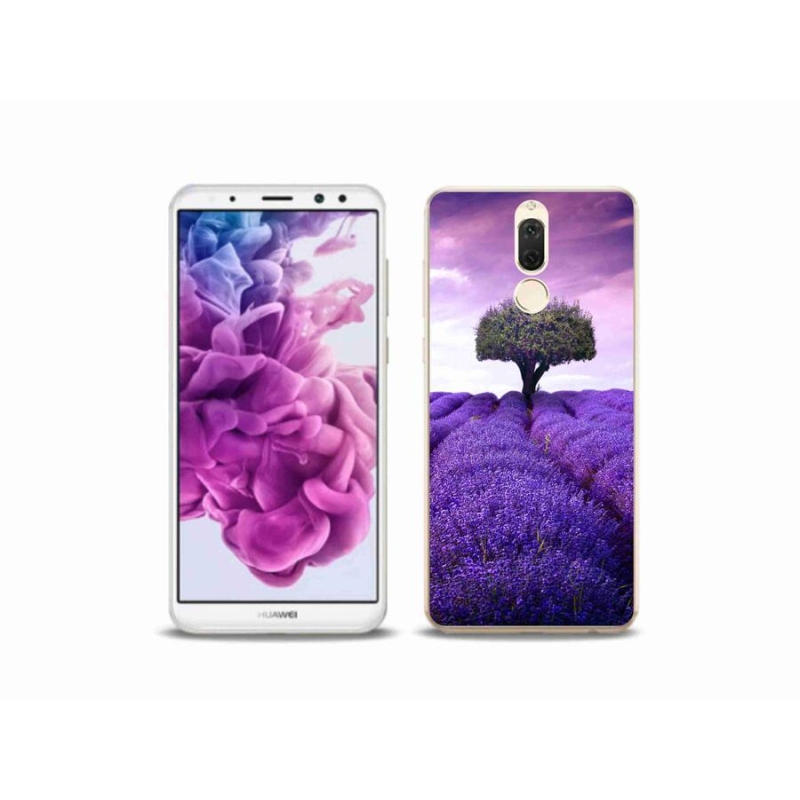 Zselés borítás mmCase a Huawei Mate 10 Lite készülékhez - levendula rét