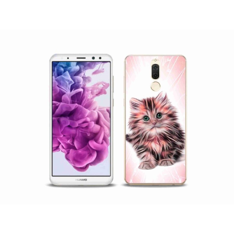 Gél borítás mmCase a Huawei Mate 10 Lite készülékhez - aranyos cica