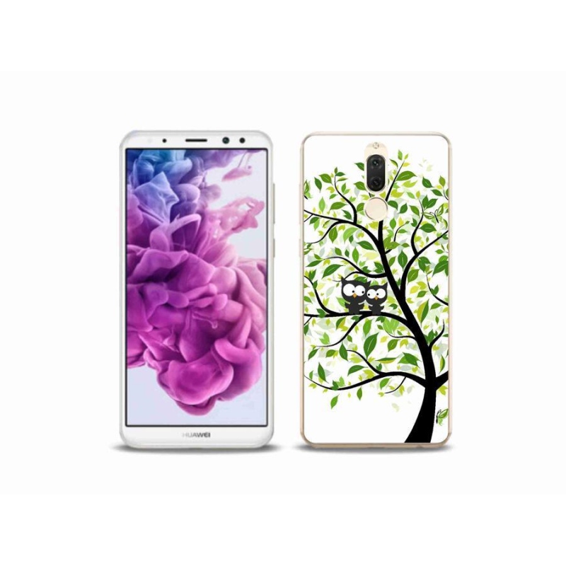 Gél borító mmCase a Huawei Mate 10 Lite készülékhez - baglyok a fán