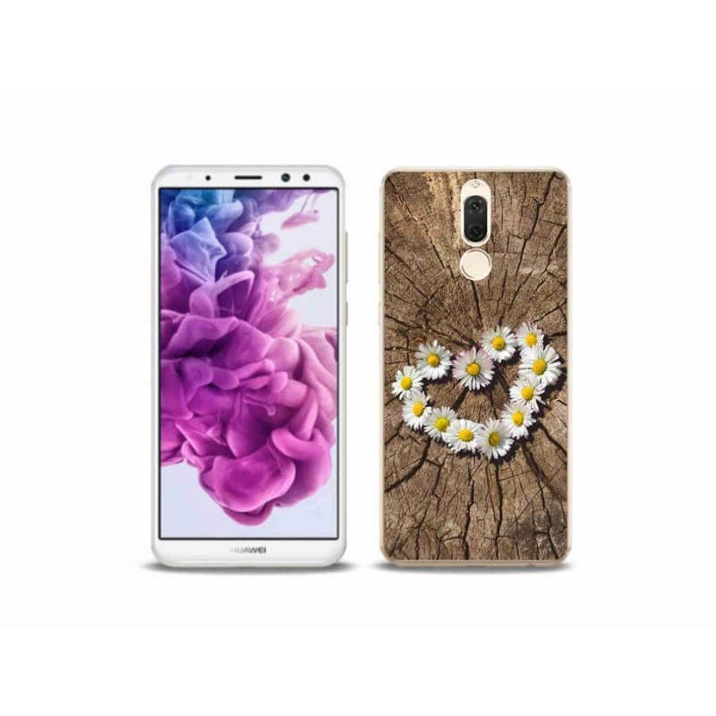 Gél borító mmCase a mobil Huawei Mate 10 Lite készülékhez - százszorszépek szíve