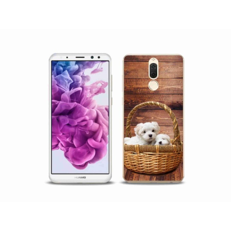 Gél borítás mmCase a Huawei Mate 10 Lite készülékhez - kölyökkutyák