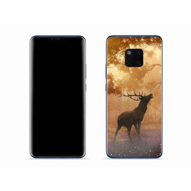 Zselés borítás mmCase a Huawei Mate 20 Pro-hoz - szarvas a vadászaton