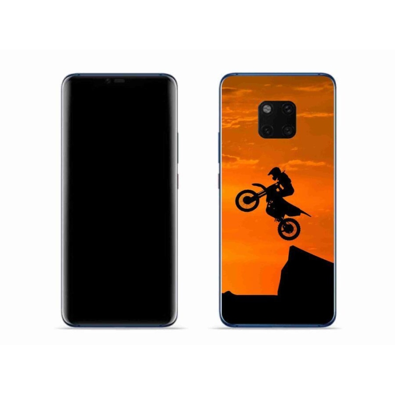 Gél borítás mmCase a Huawei Mate 20 Pro-hoz - motocross