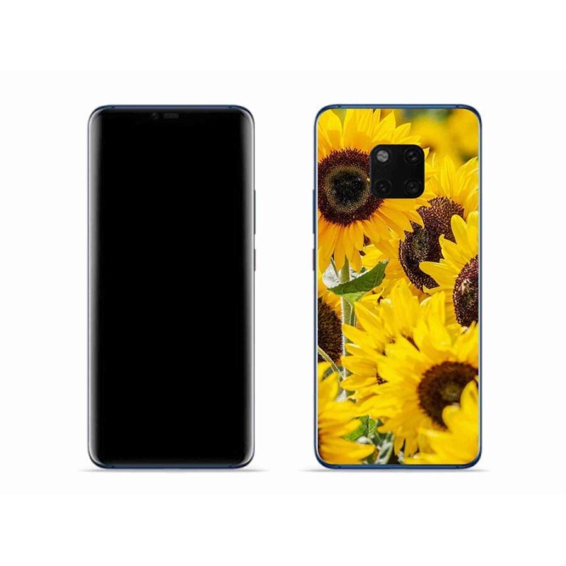 Gél borítás mmCase a Huawei Mate 20 Pro készülékhez - Napraforgó