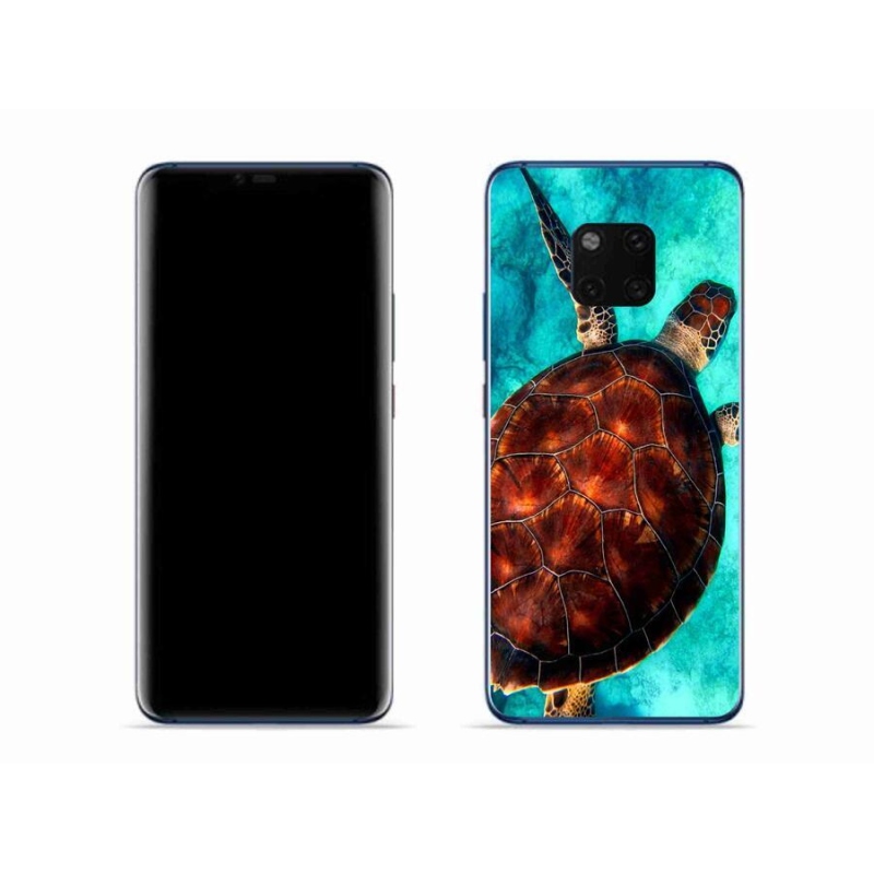Gél borítás mmCase a Huawei Mate 20 Pro-hoz - teknősbéka