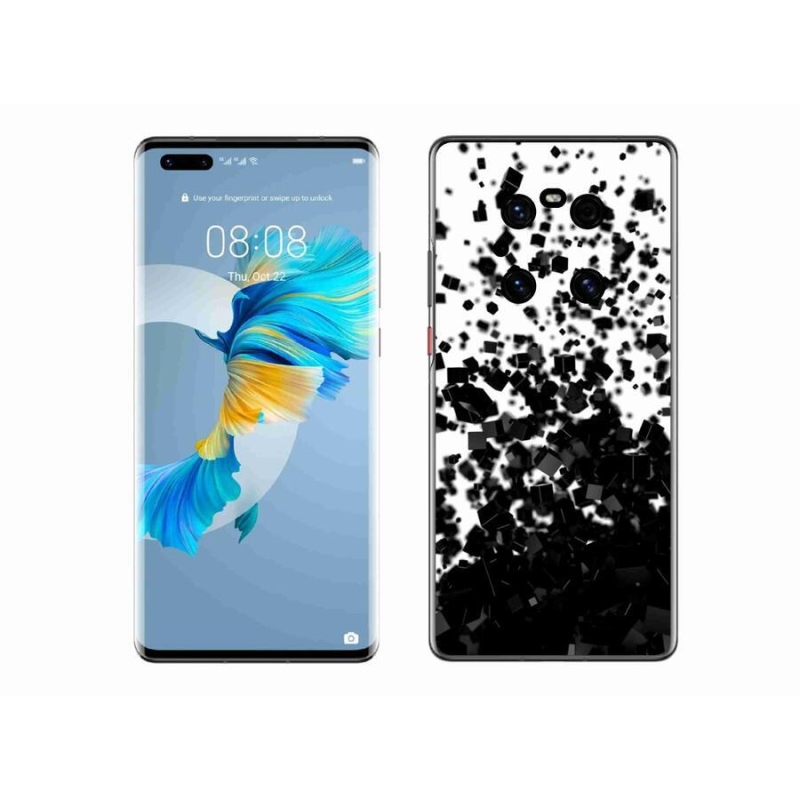 Gél borítás mmCase mobiltelefonhoz Huawei Mate 40 Pro - absztrakt minta 1