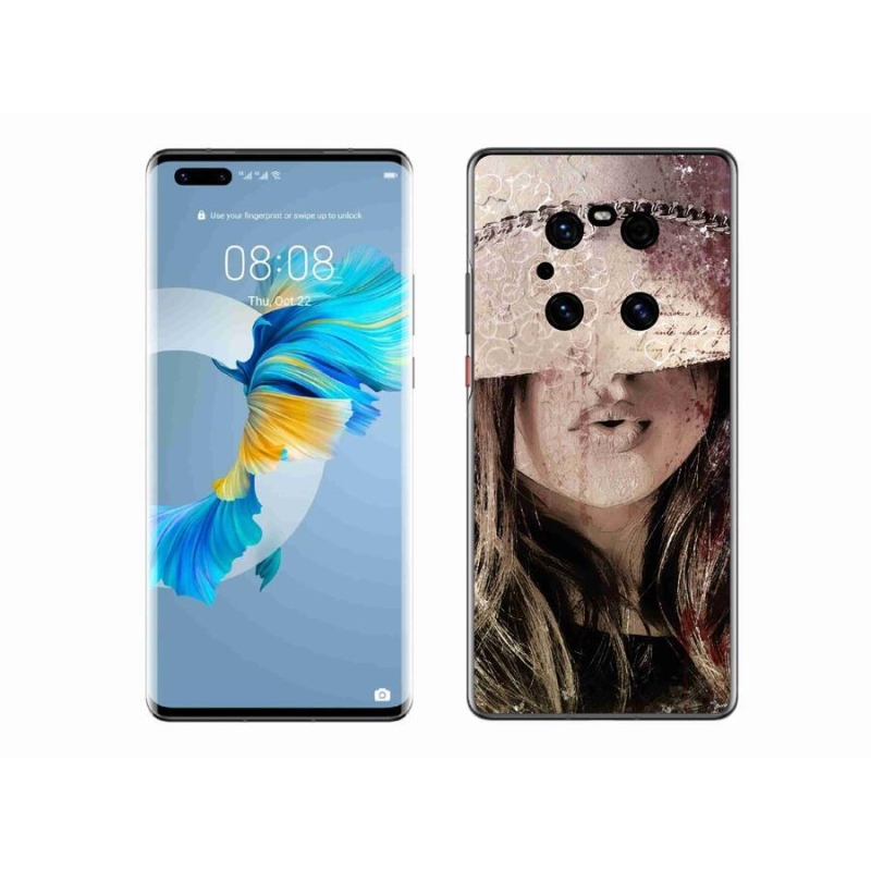 Gél borítás mmCase a Huawei Mate 40 Pro készülékhez - lány