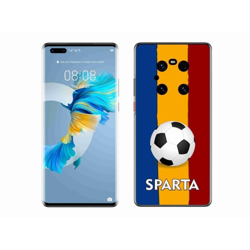 Zselés borítás mmCase a Huawei Mate 40 Pro-hoz - futball 1