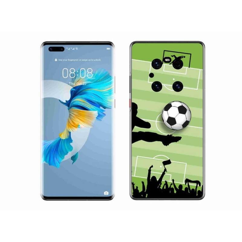 Zselés borítás mmCase a Huawei Mate 40 Pro-hoz - futball 3