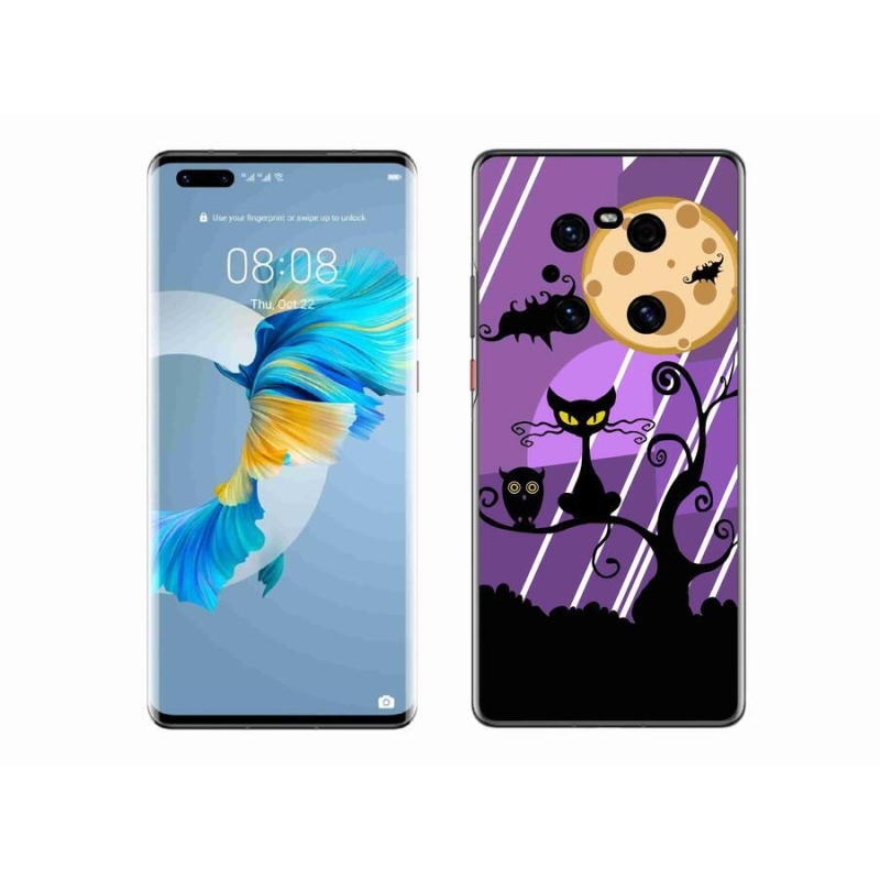 Gél borítás mmCase a Huawei Mate 40 Pro számára - halloween