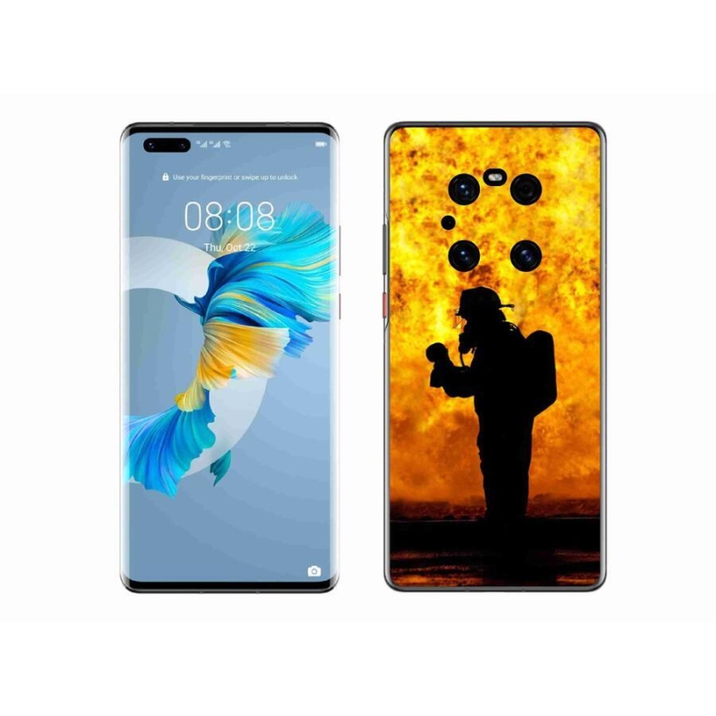 Gél borítás mmCase a Huawei Mate 40 Pro számára - tűzoltó