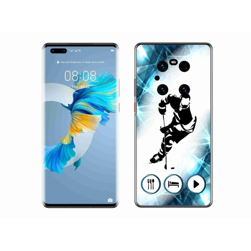 Gél borítás mmCase mobil Huawei Mate 40 Pro - hoki 1