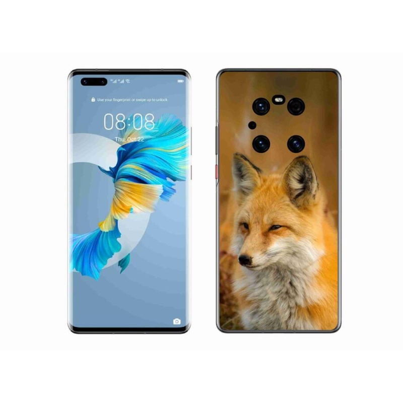 Gél védőburkolat mmCase a Huawei Mate 40 Pro készülékhez - róka