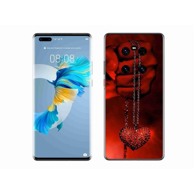 Gél borítás mmCase a Huawei Mate 40 Pro készülékhez - nyaklánc