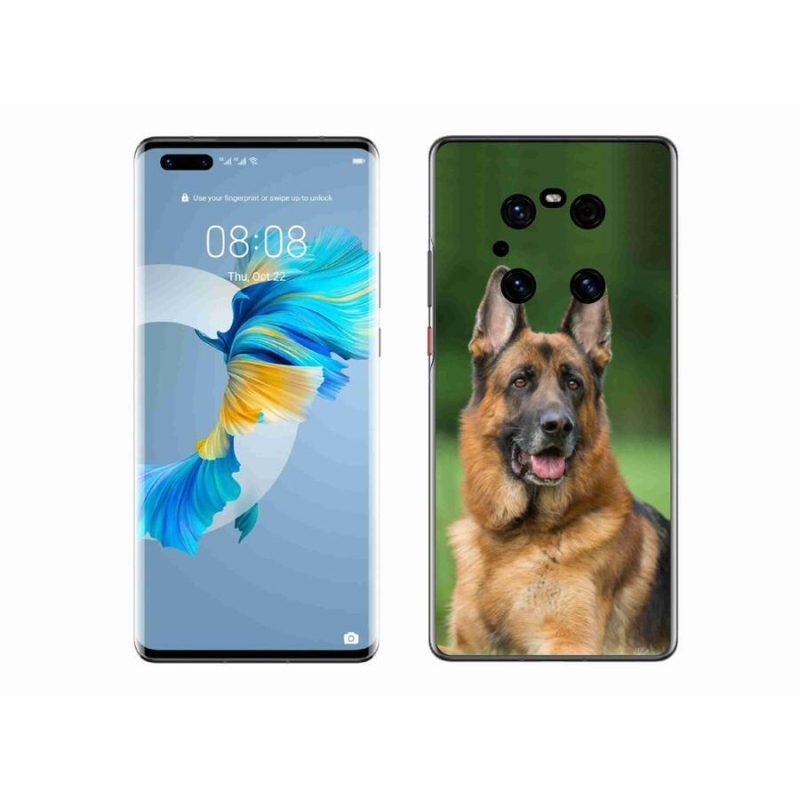 Gél borítás mmCase a Huawei Mate 40 Pro készülékhez - Német juhászkutya