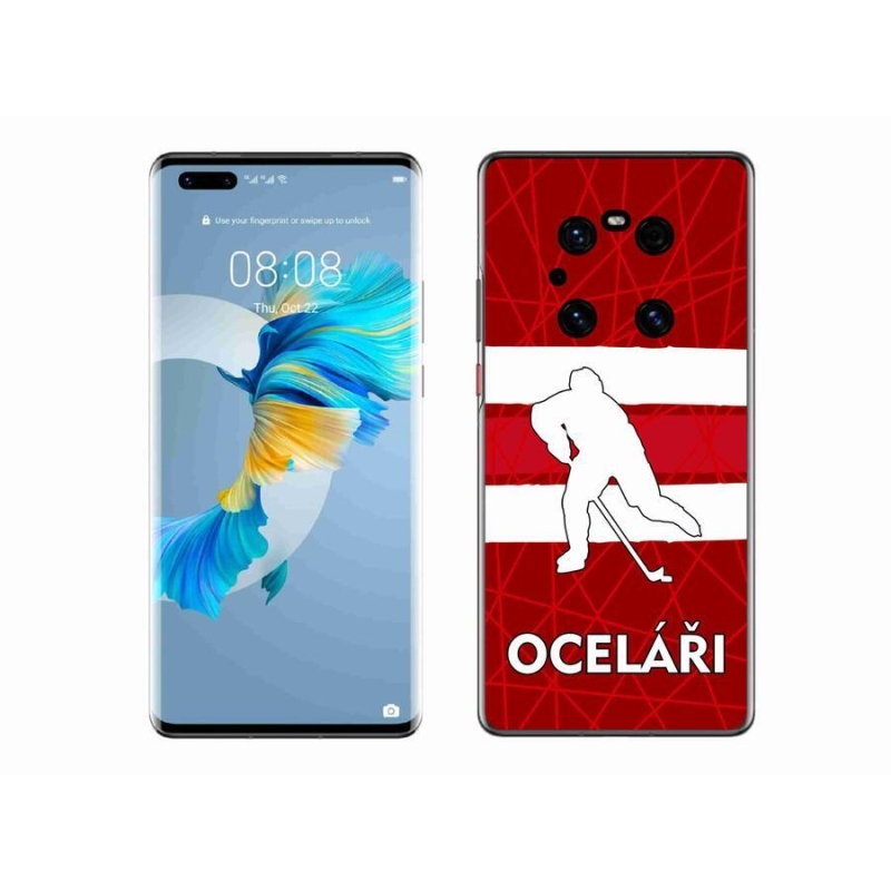 Gél borítás mmCase a Huawei Mate 40 Pro készülékhez - Acélszínűek