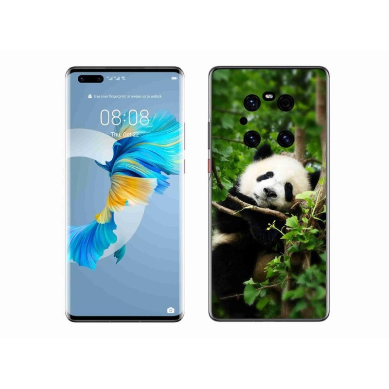 Gél borítás mmCase a Huawei Mate 40 Pro készülékhez - panda