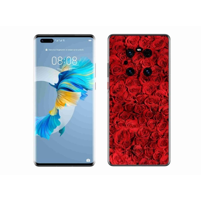 Gél borítás mmCase a Huawei Mate 40 Pro készülékhez - rózsaszínű