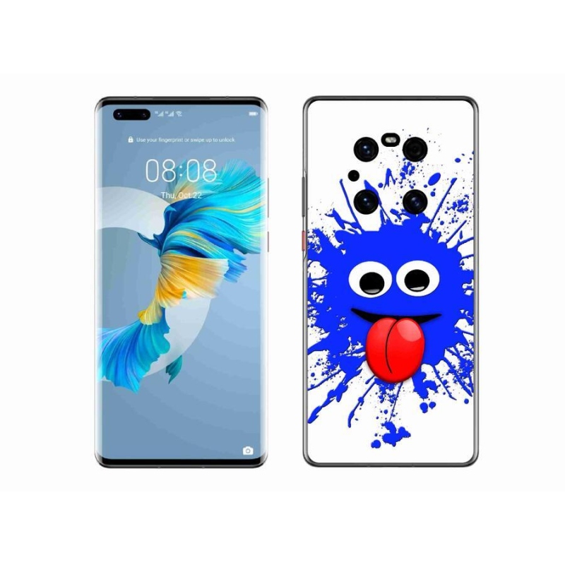 Gél védőhuzat mmCase a mobil Huawei Mate 40 Pro készülékhez - szellem