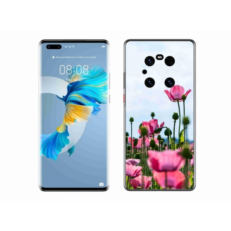 Gél borítás mmCase a Huawei Mate 40 Pro készülékhez - mákos színű
