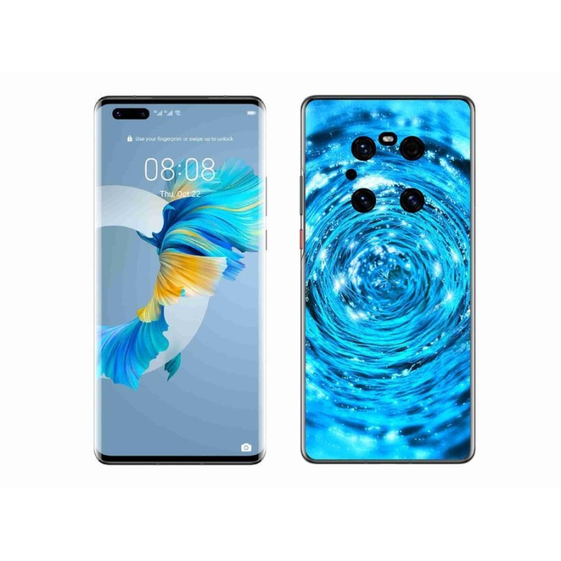 Gél borítás mmCase a Huawei Mate 40 Pro készülékhez - water vortex