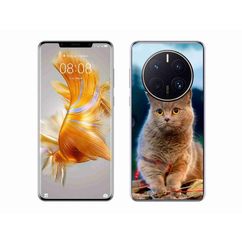 Gél védőburkolat mmCase mobil Huawei Mate 50 Pro - brit kék 2