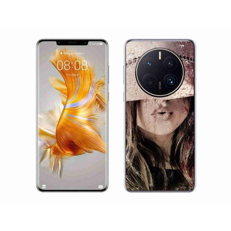 Gél borítás mmCase a Huawei Mate 50 Pro-hoz - lány