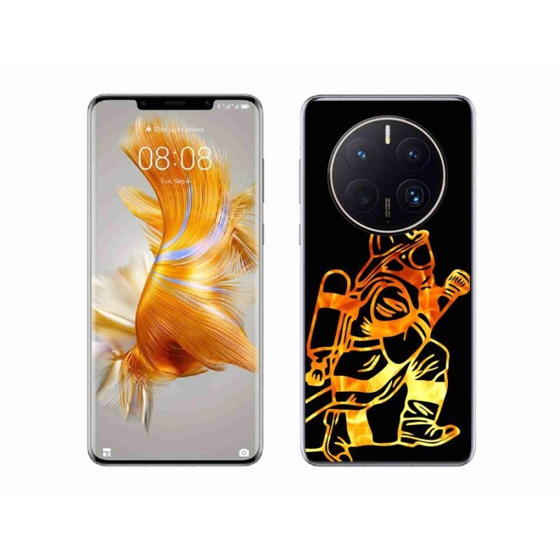 Gél borítás mmCase a Huawei Mate 50 Pro készülékhez - tűzoltó 1