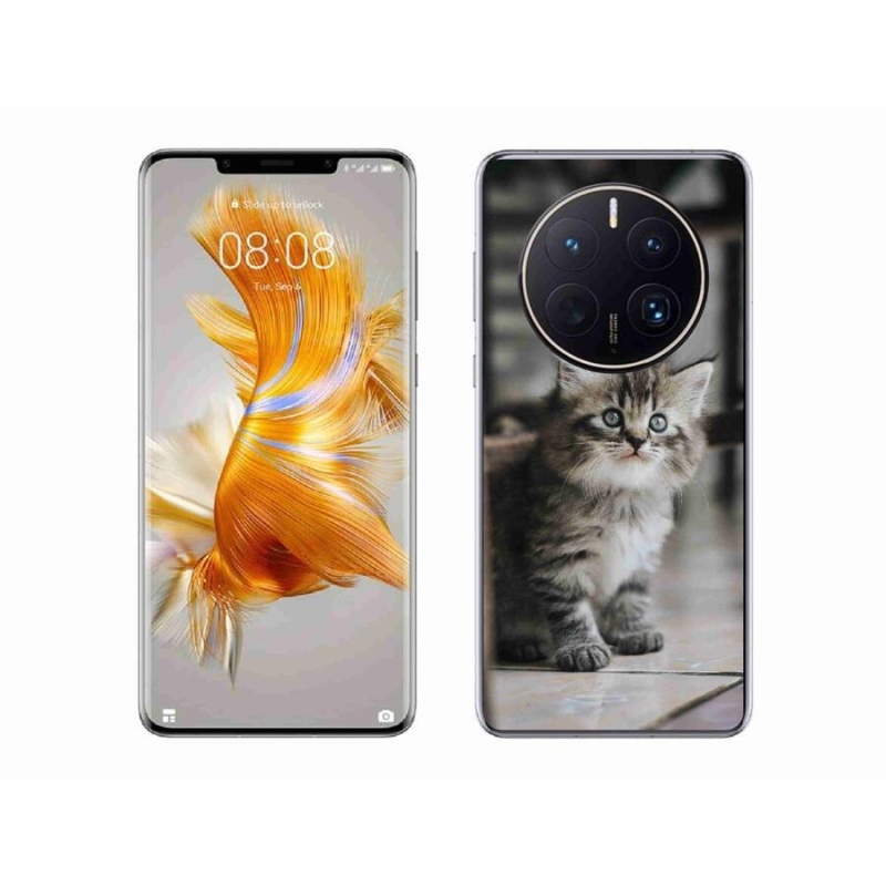 Gél borítás mmCase a Huawei Mate 50 Pro készülékhez - cica