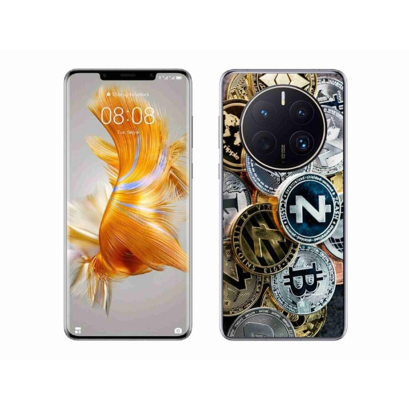 Gél borítás mmCase a Huawei Mate 50 Pro számára - kriptovaluták