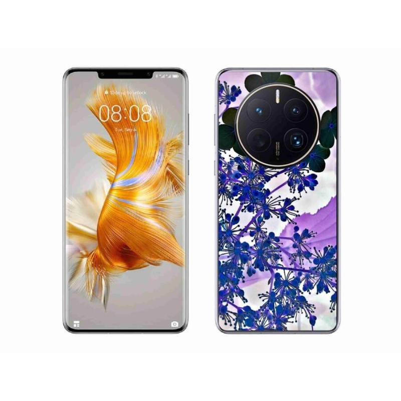 Gél borító mmCase a mobil Huawei Mate 50 Pro készülékhez - hortenziavirág