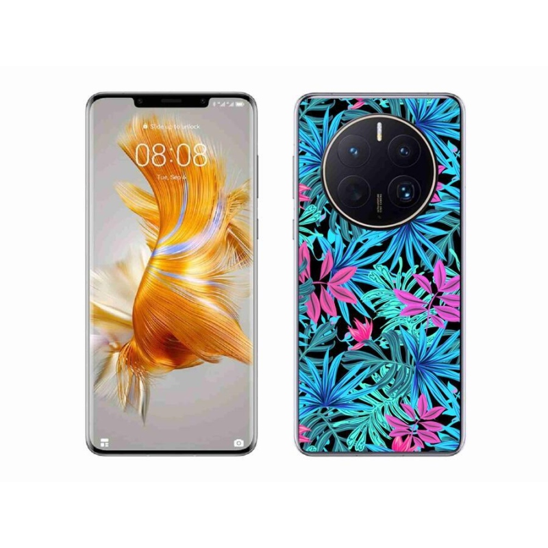 Gél borító mmCase a mobil Huawei Mate 50 Pro - virágok 3