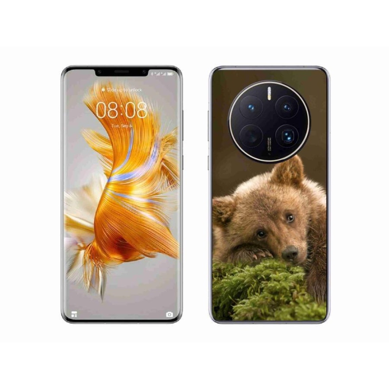 Zselés borítás mmCase a Huawei Mate 50 Pro-hoz - medve