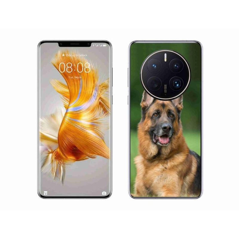 Gél borítás mmCase a Huawei Mate 50 Pro készülékhez - Német juhászkutya