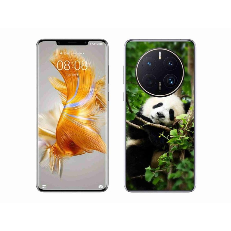 Zselés borítás mmCase a Huawei Mate 50 Pro-hoz - panda