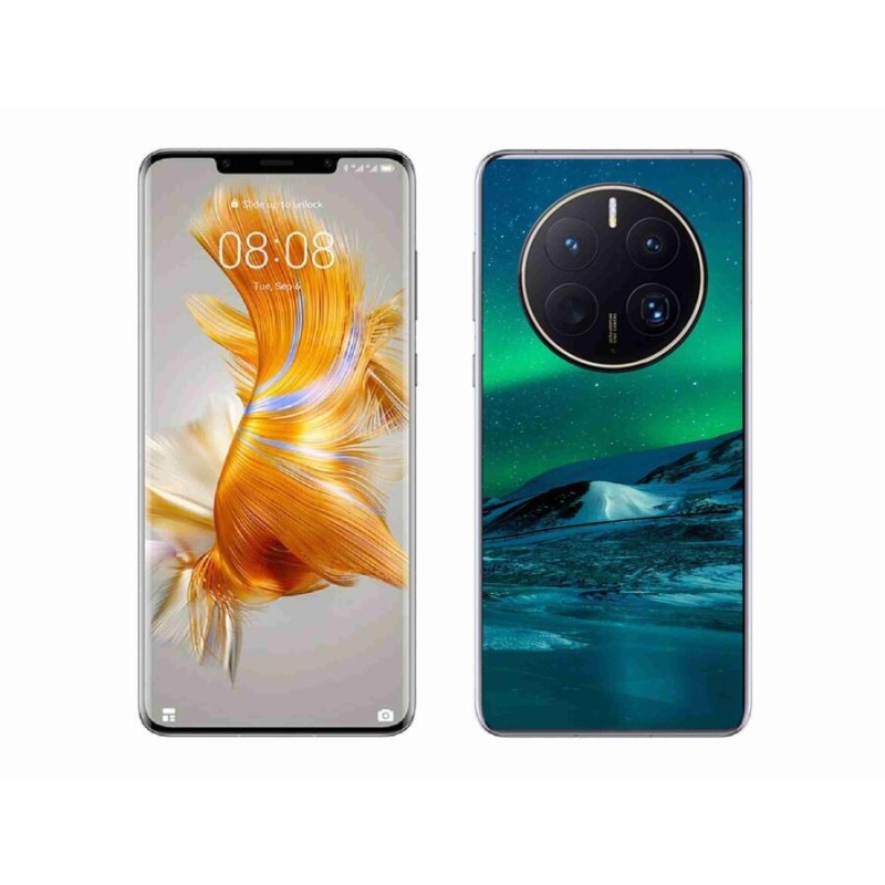 Gél borítás mmCase a Huawei Mate 50 Pro készülékhez - sarki fény