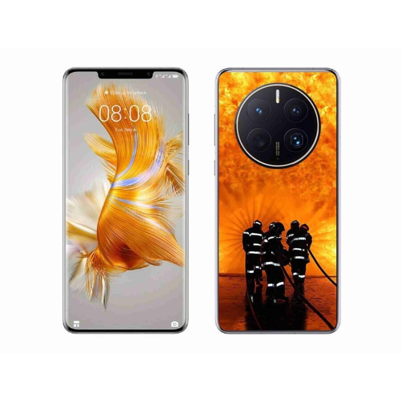 Zselés borítás mmCase a Huawei Mate 50 Pro-hoz - tűz