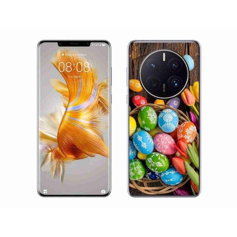 Gél borítás mmCase a Huawei Mate 50 Pro számára - Húsvéti tojások