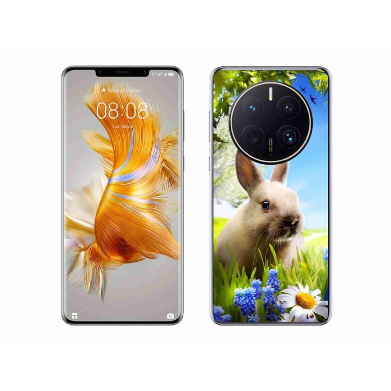 Zselés borítás mmCase a Huawei Mate 50 Pro készülékhez - nyuszi