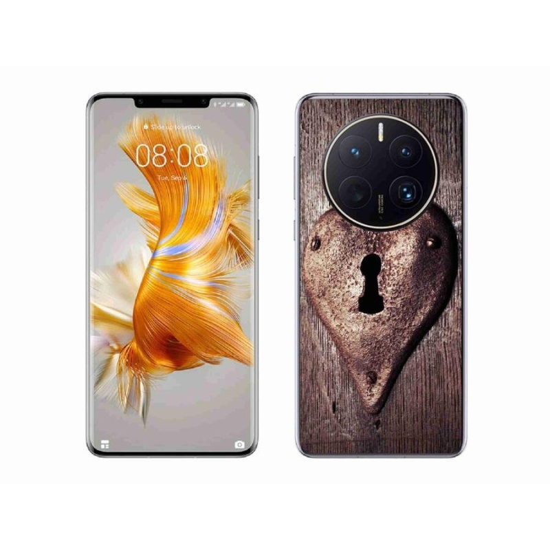 Gél borítás mmCase a Huawei Mate 50 Pro készülékhez - szív alakú zár