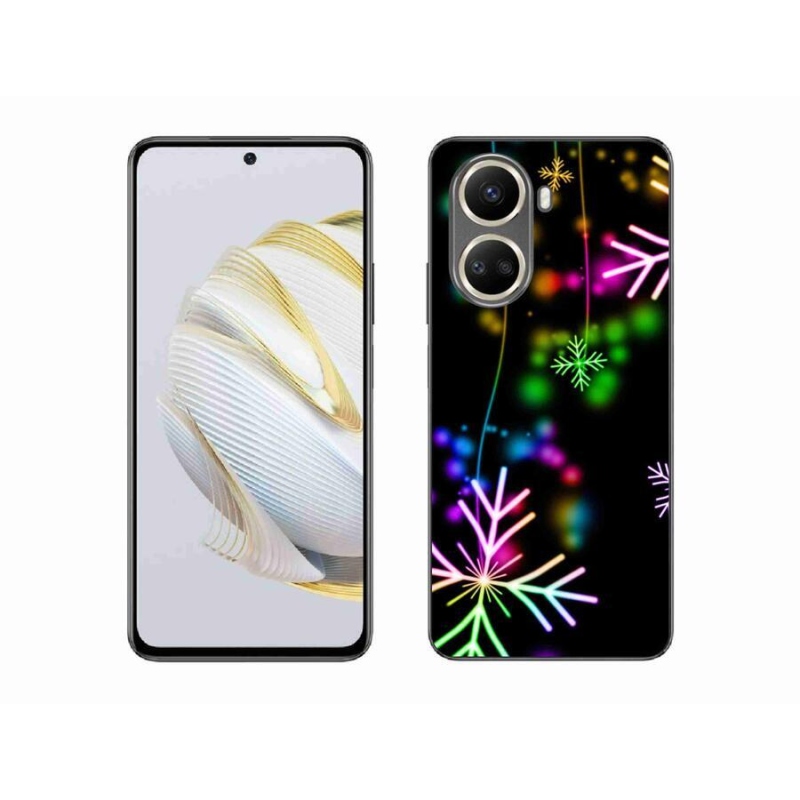Gél borítás mmCase a mobiltelefonon Huawei Nova 10 SE - színes pelyhek