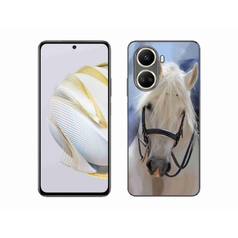 Gél borítás mmCase a Huawei Nova 10 SE-hez - fehér ló