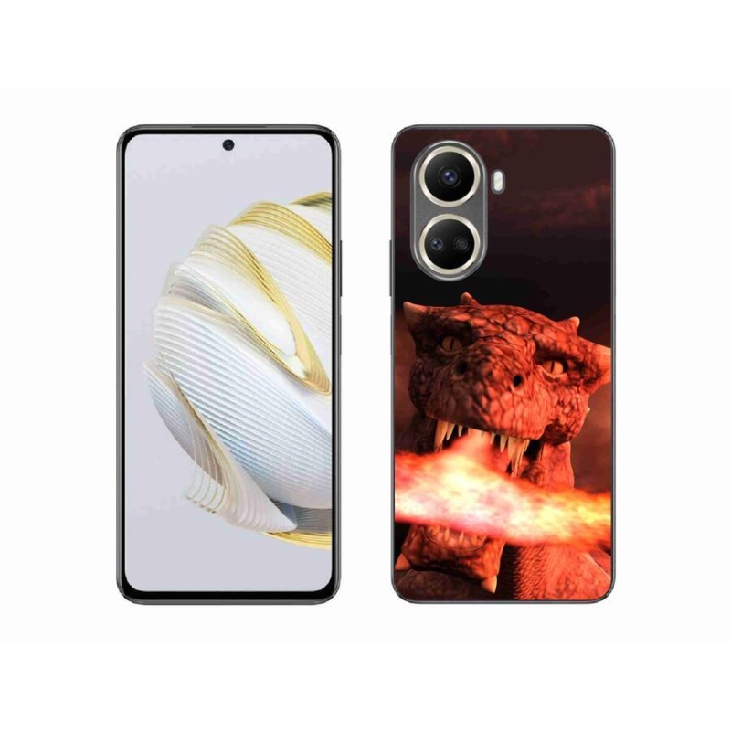 Zselés borítás mmCase a Huawei Nova 10 SE-hez - sárkány