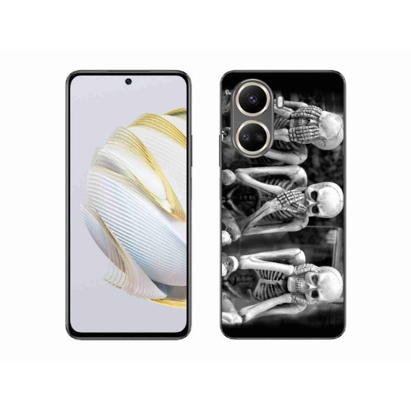 Gél borítás mmCase a Huawei Nova 10 SE-hez - csontvázak