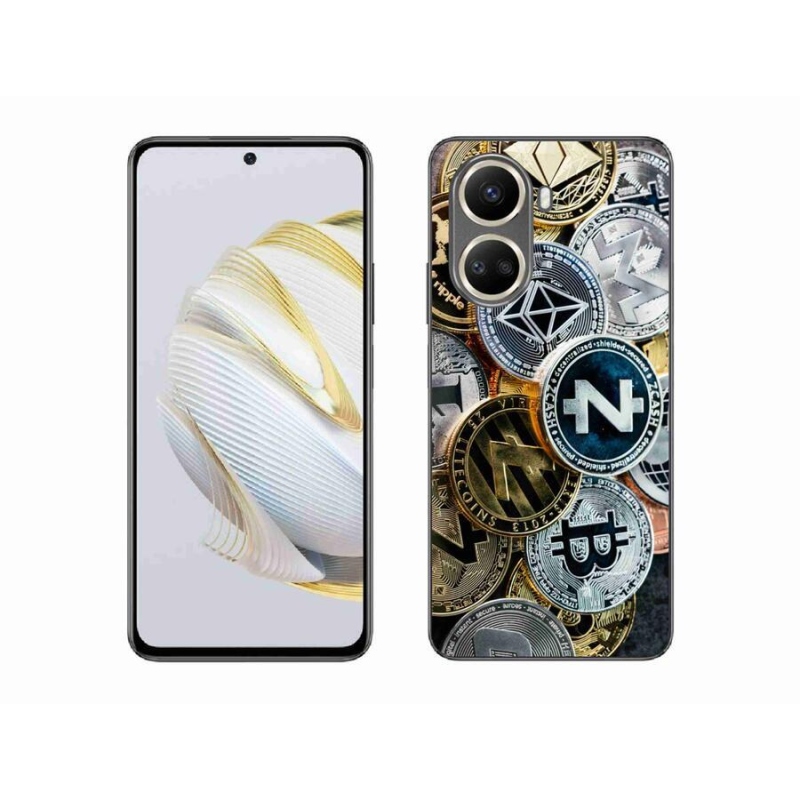 Gél borítás mmCase a Huawei Nova 10 SE számára - kriptovaluták