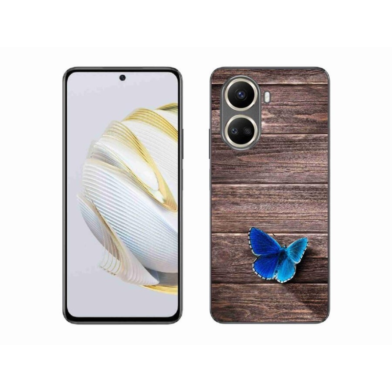 Zselés borítás mmCase a Huawei Nova 10 SE-hez - kék pillangó 1