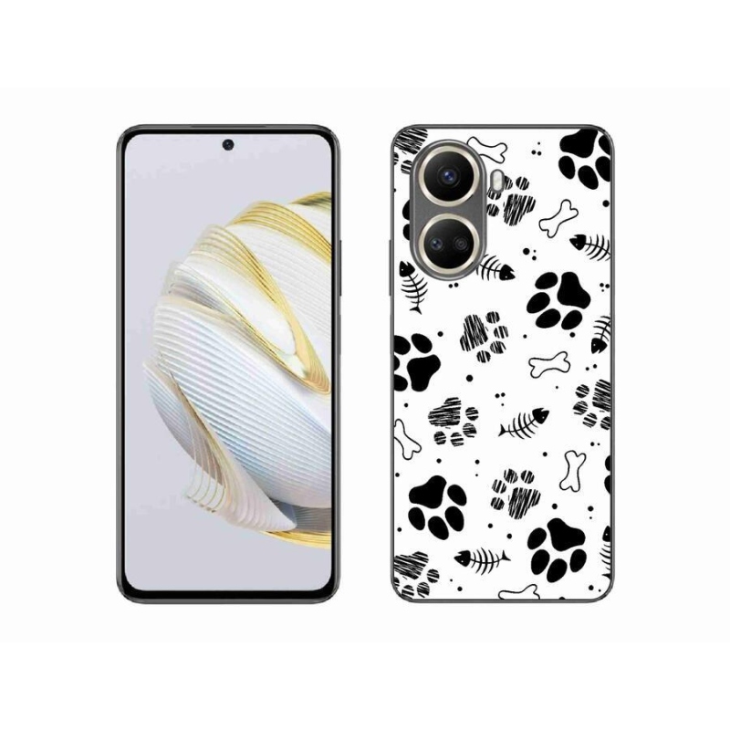 Gél borítás mmCase mobil Huawei Nova 10 SE - kutyamancsok 1