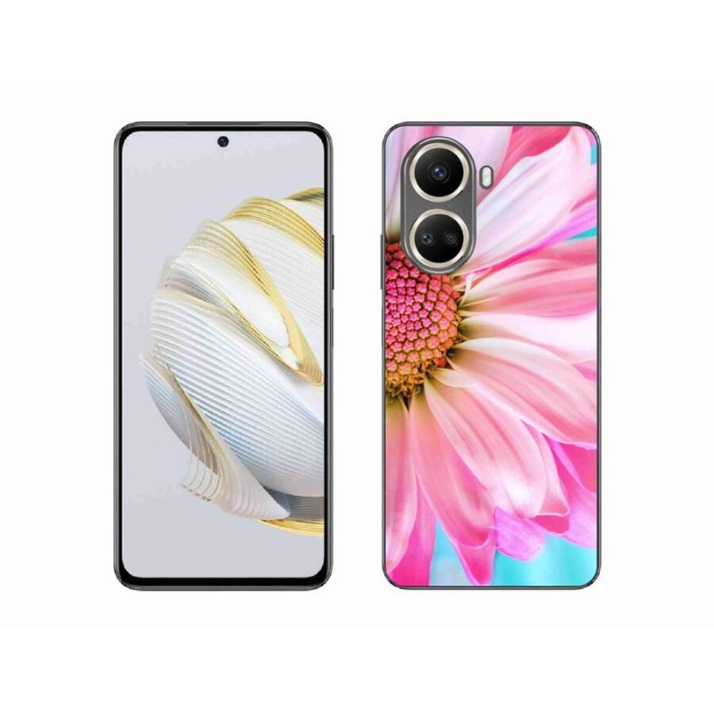 Gél borítás mmCase a Huawei Nova 10 SE-hez - rózsaszín virág